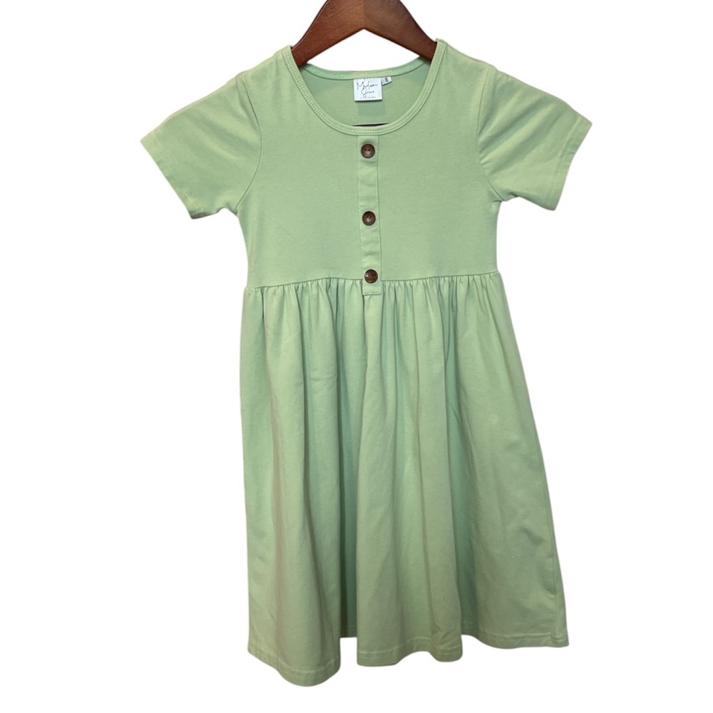 Madison Grace green knit dress size 8